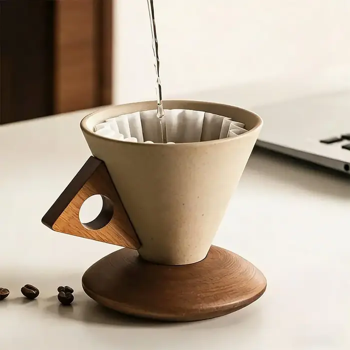 Ensemble de tasses à café en céramique vintage