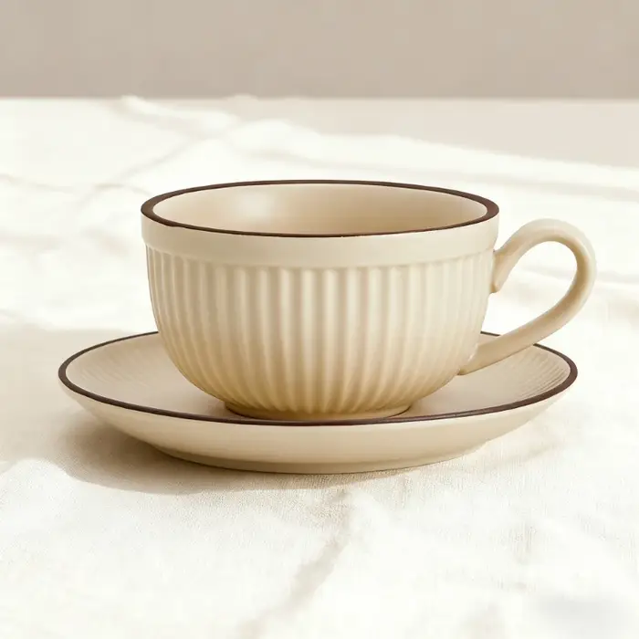Tasse à café en céramique INS de haute qualité 250ml-300ml
