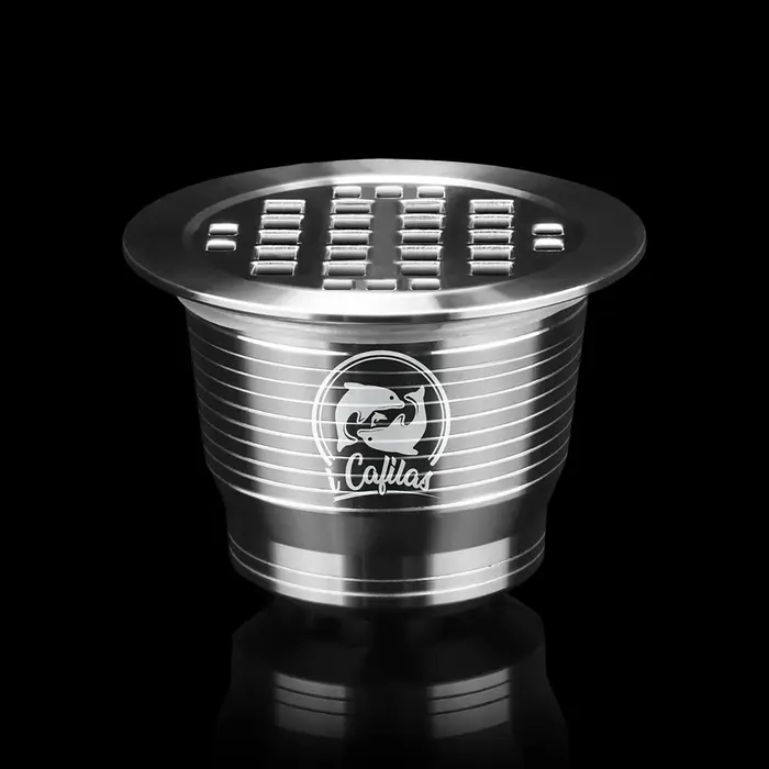 Filtre à café réutilisable ICafilas pour Machine Nespresso avec capsule en acier inoxydable pour Nospresso