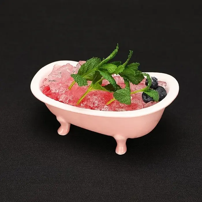 Verre à Cocktail en céramique en forme de baignoire