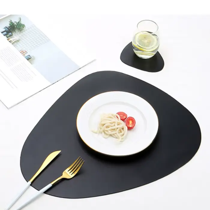 Napperon de Table en cuir PU