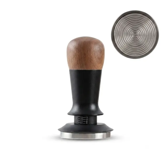 Tasseur à café à pression constante 30 lb avec base filetée 51 mm 53 mm 58 mm