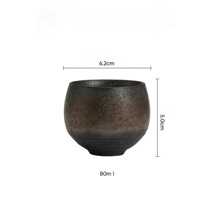 Tasse à thé en céramique faite à la main