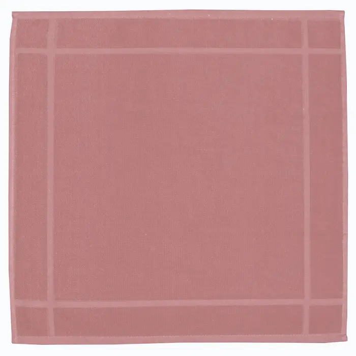 Essuie-mains Loess Bois de rose 50 x 50