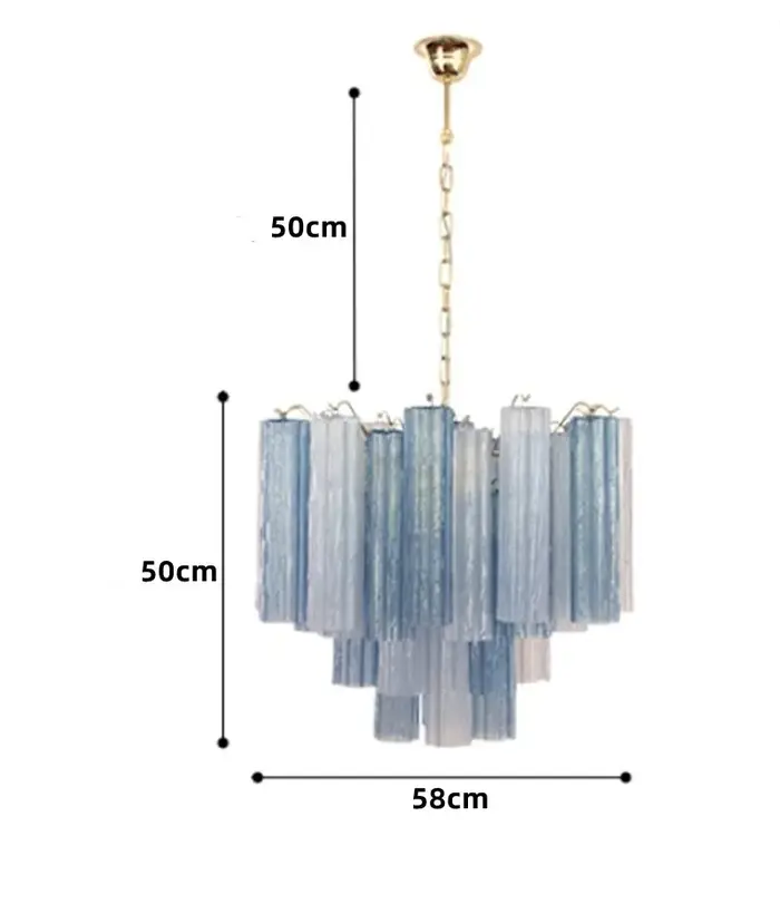 2025 Lustre d'art en verre de conception française E14 suspension pour salle à manger salon chambre