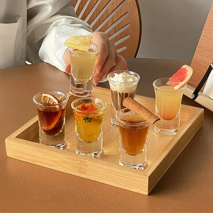 Verre à Shot à fond épais 30ml/60ml