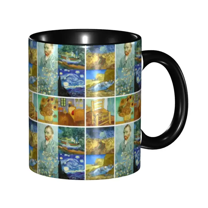 Autoportrait de Vincent Van Gogh tasse à café bricolage