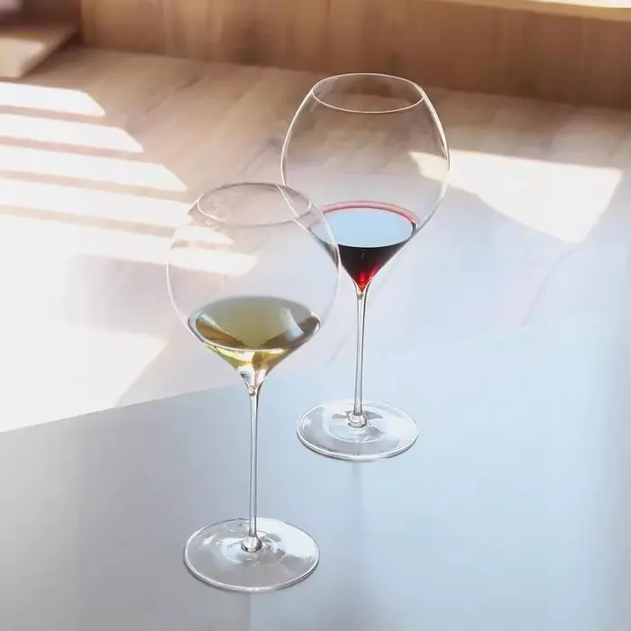 Grands verres à vin rouge transparents Ultra-fins de 500ml