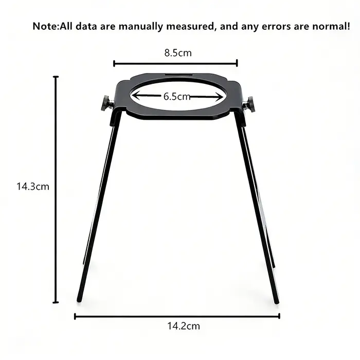 Support d'égouttement de café en alliage d'aluminium Portable détachable