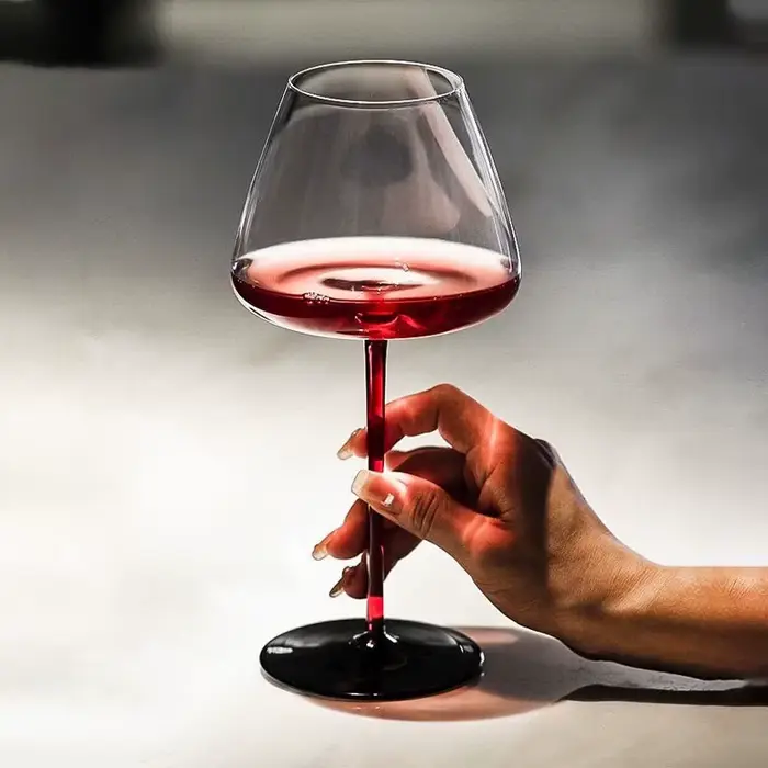 Nouveau verre à vin lumière luxe haute valeur