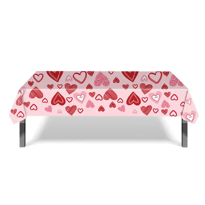 Vaisselle de fête pour la Saint-Valentin