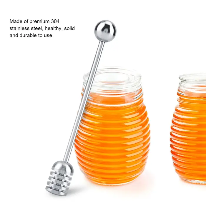 Cuillère à miel en acier inoxydable 304