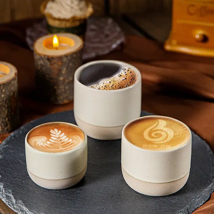 Tasse à expresso en céramique créative 6oz 180ml