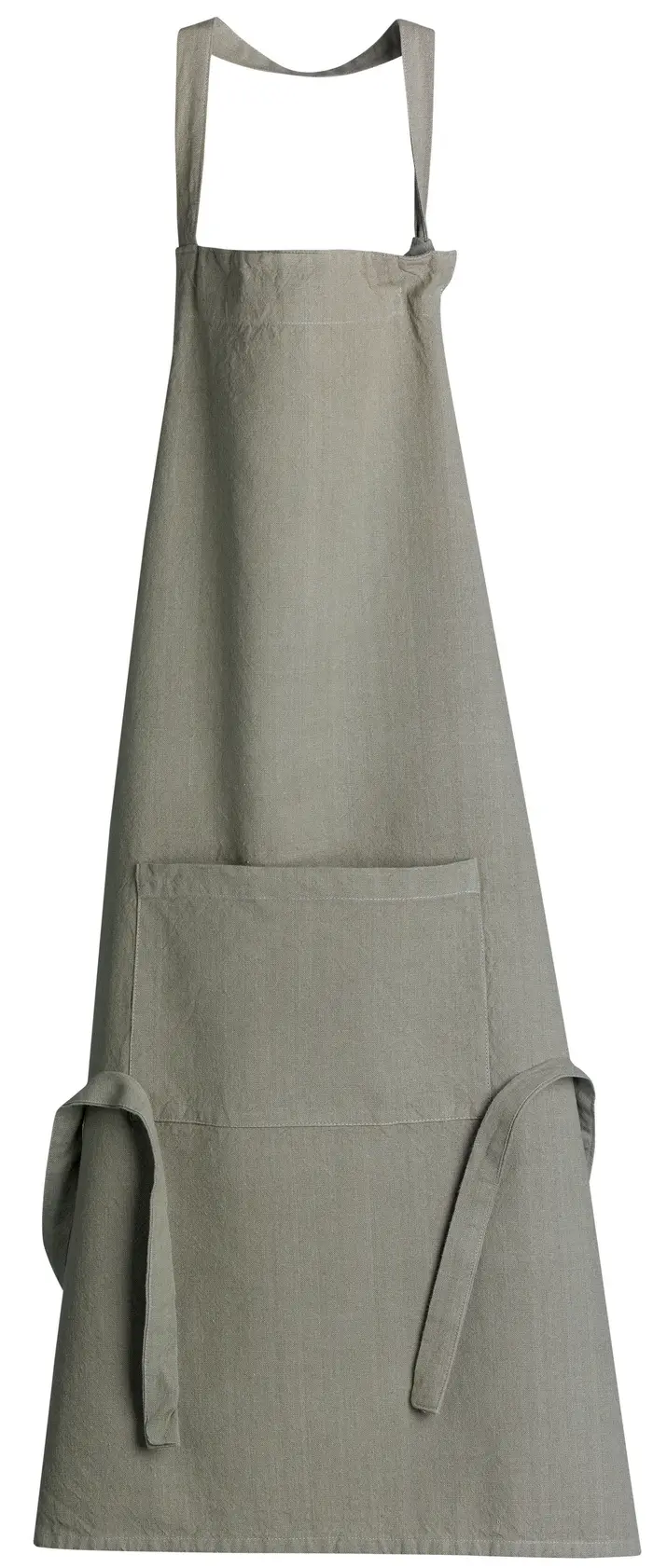 Tablier de cuisine recycl Ada Ombre 72 x 85