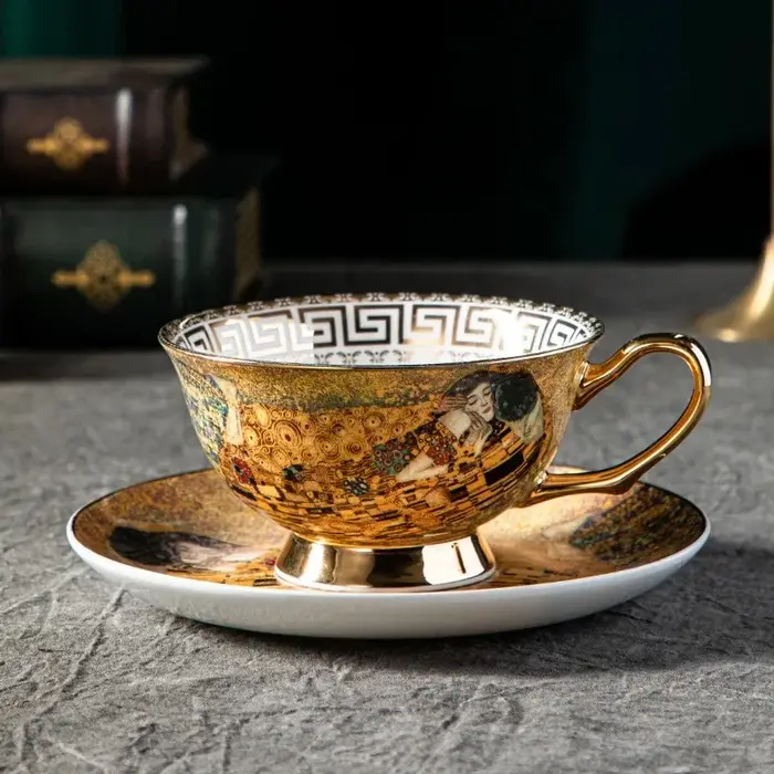 Klimt Kiss Bone China tasses