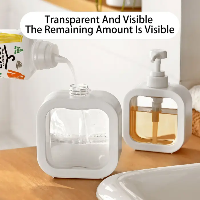 Bouteille rechargeable de grande capacité pour shampoing