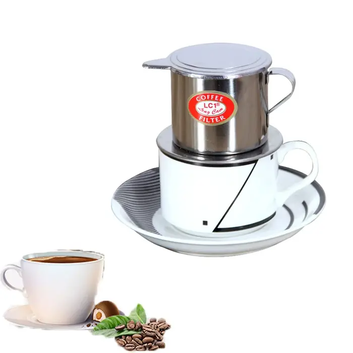 Filtre à café vietnamien portable en acier inoxydable