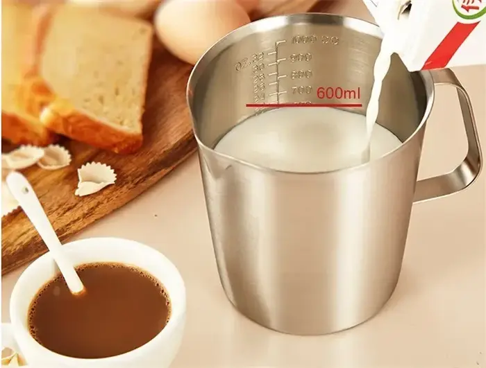 Tasse à mesurer en acier inoxydable 304