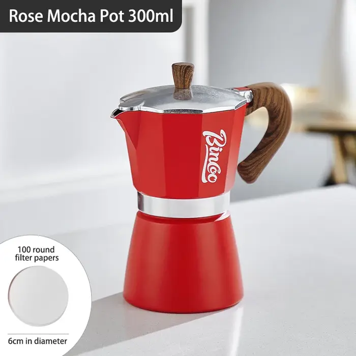 Bincoo café Moka Pot aluminium 300ml