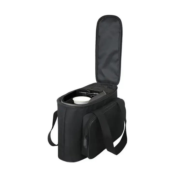 Étui de voyage portable pour machine à café, design compact, en tissu Oxford, rangement portable, co