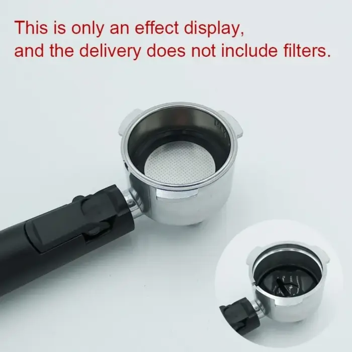 Filtre à café professionnel 51mm avec mailles en acier inoxydable
