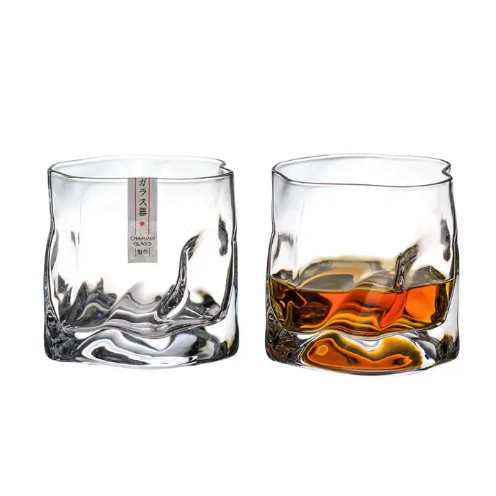 Verre à whisky froissé Chamvin