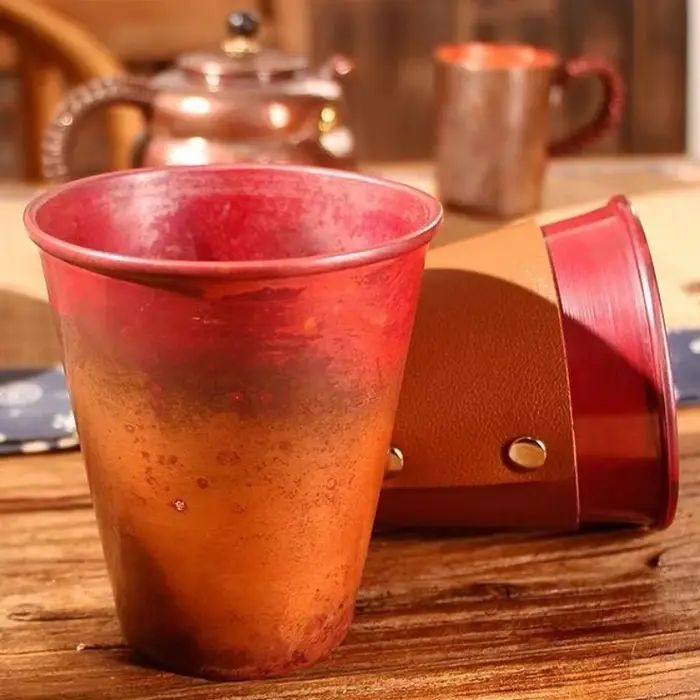 Tasse à café Mule de moscou en cuivre Vintage