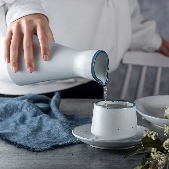 Tasse à café vintage grande capacité en céramique chinoise