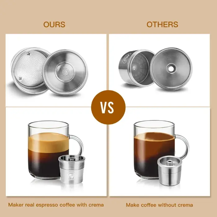 Dosette de café réutilisable pour illy X7.1 illy Y5 Mahine