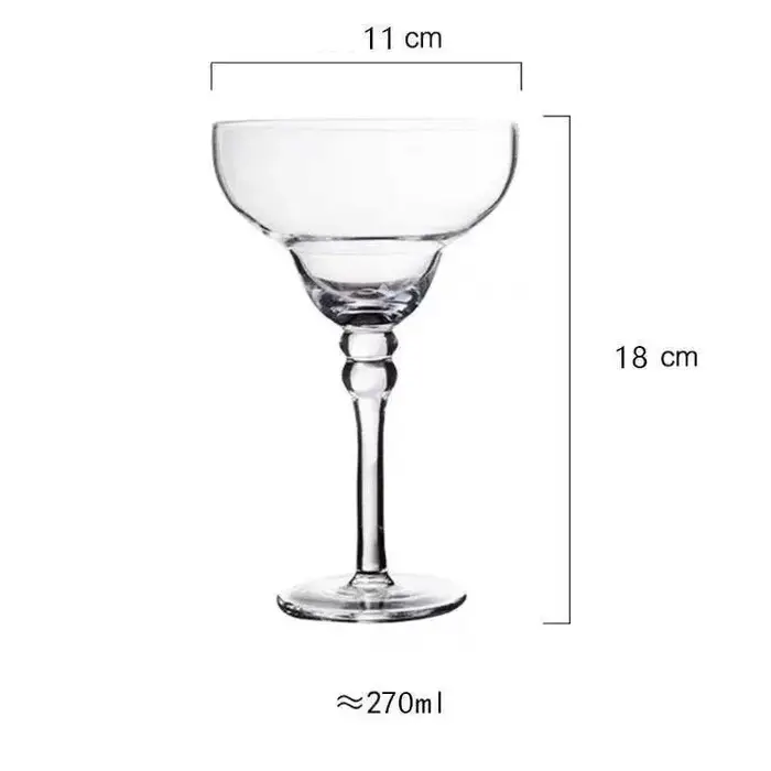 Verres à vin créatif de 270ml, en forme de myrta, faits à la main, colorés, gobelet pour Cocktail, s