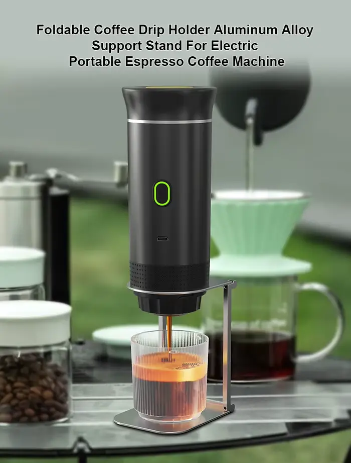 Support d'égouttement de café pliable