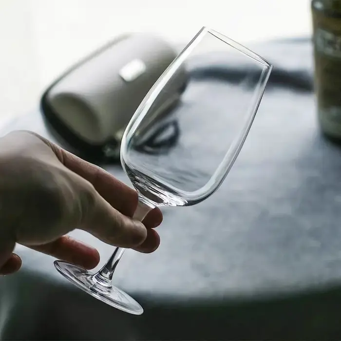 Tasses en cristal pour camping, randonnée, lunettes de voyage avec sac