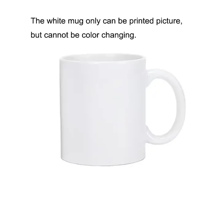 Tasse à Café Personnalisable avec Photo et Document Magique, Meilleur Cadeau pour Amis