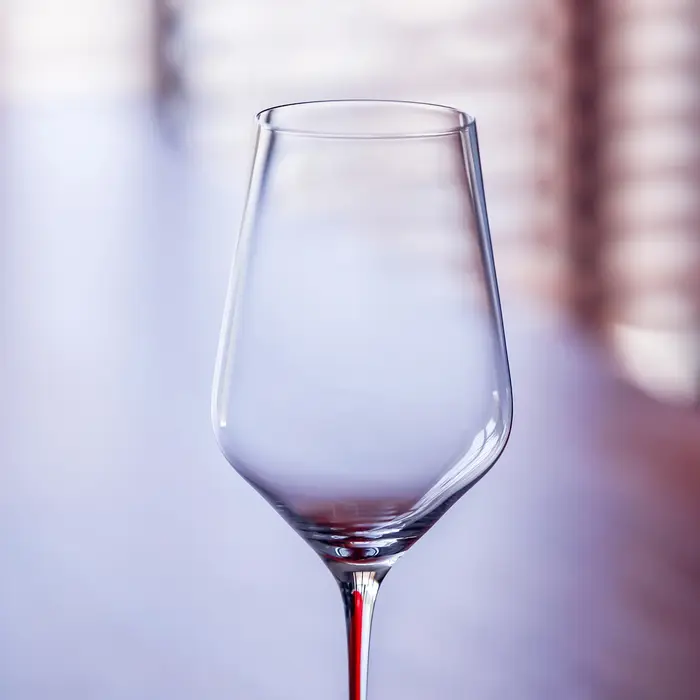 Verre à vin blanc CRISON PREMIUM haut de gamme en verre cristal coloré