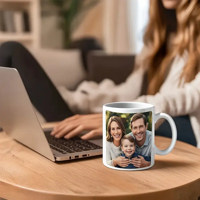 1 tasse à café personnalisée avec photo