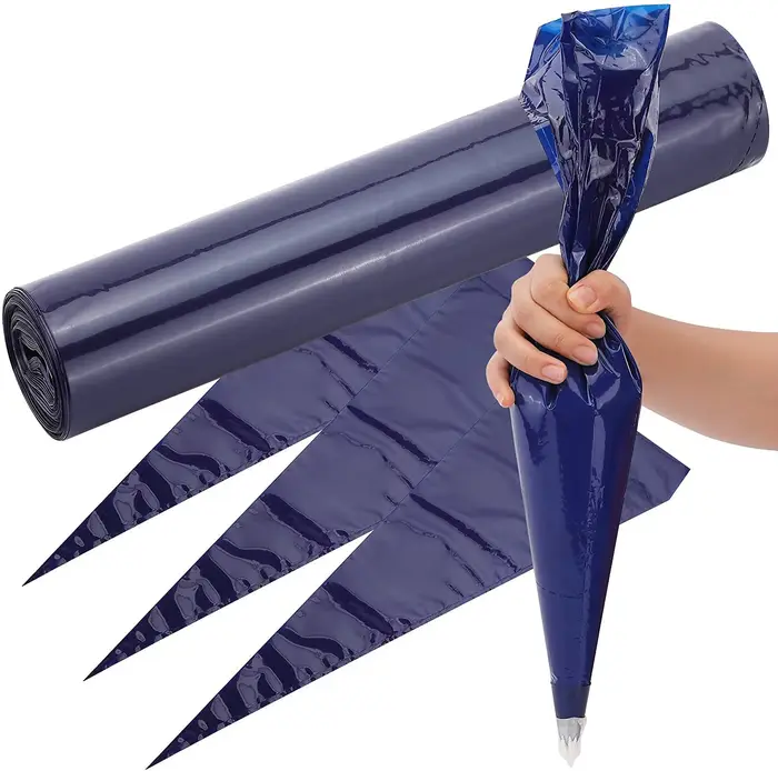 Sacs à pâtisserie jetables de 21 pouces, sac à glaçage épais, accessoires et outils de cuisson, outil de cuisson de gâteaux, pâtisserie professionnelle