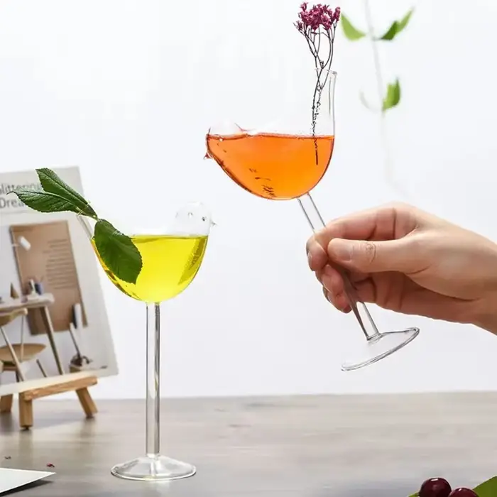 Verre à Cocktail créatif en forme de poisson