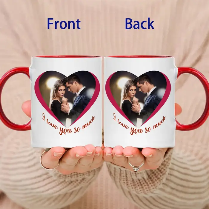 Tasse personnalisée avec votre photo/texte, tasses à café personnalisées pour petits amis/amis fille