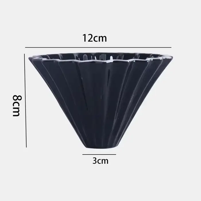 Goutteur de café en céramique, ensemble de cafetière avec Pot de partage en verre, Kit de brassage d
