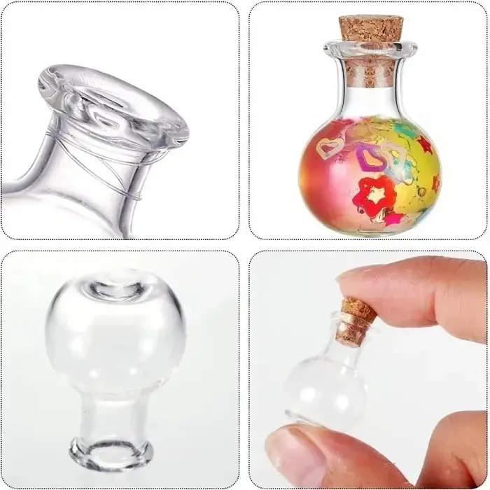 Bouteilles en verre vides