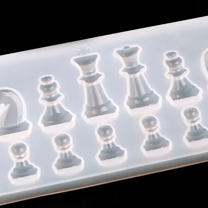 Nouveau moule en Silicone en forme d'échecs International