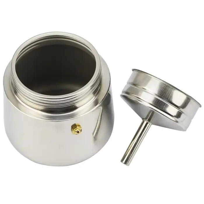 2/4/6/9 tasses cafetière en acier inoxydable Moka Pot