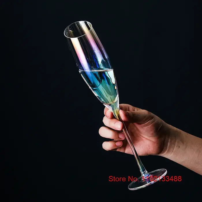 Verre à Vin en Clip Perlé