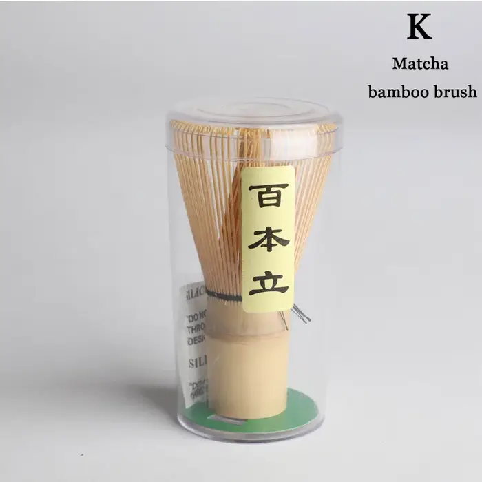 Fouet à poudre Matcha en bambou