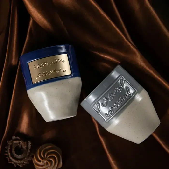 Tasse à café créative en céramique de style saoudien