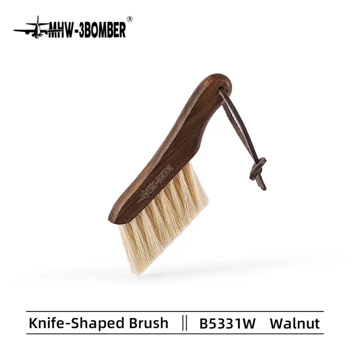 Brosse de nettoyage de Machine à café, brosse Vintage en bois massif, outil de nettoyage professionn