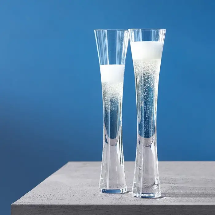 Tasse à Champagne en verre de cristal