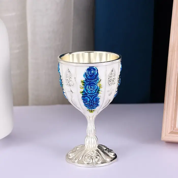 Verres à vin rétro créatifs