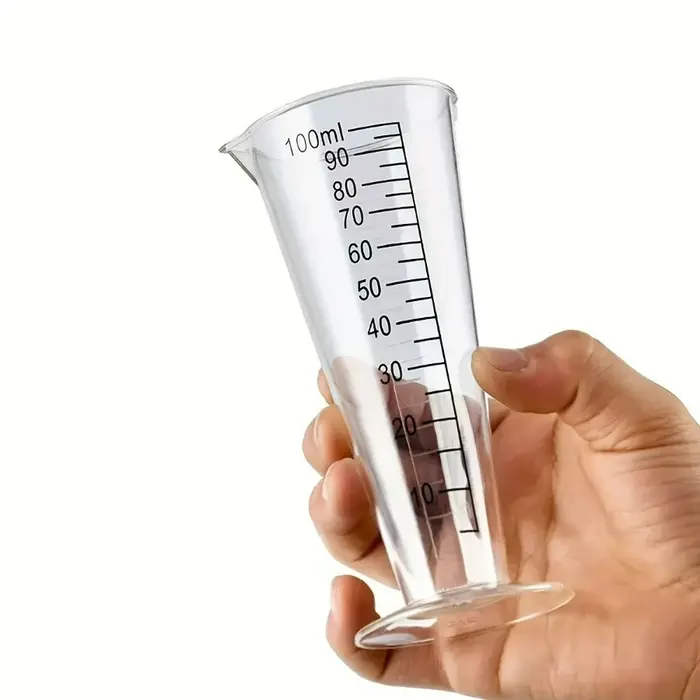 Tasse à mesurer en plastique de qualité alimentaire de 100 ml avec balance – Sans BPA, parfaite pour