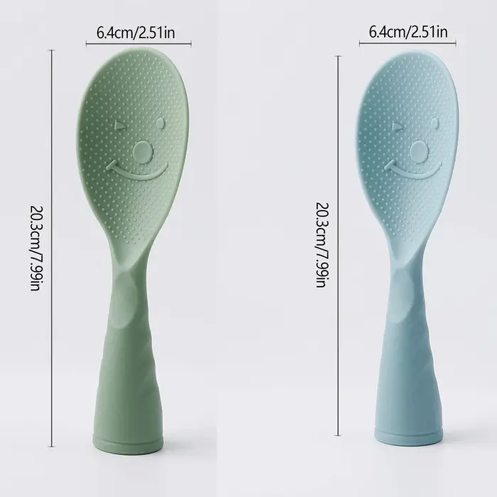 Cuillère à riz en plastique verticale pour la cuisine domestique